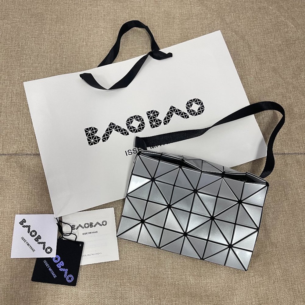 Issey Miyake Bao Bao Grey Carton Shoulder Bag